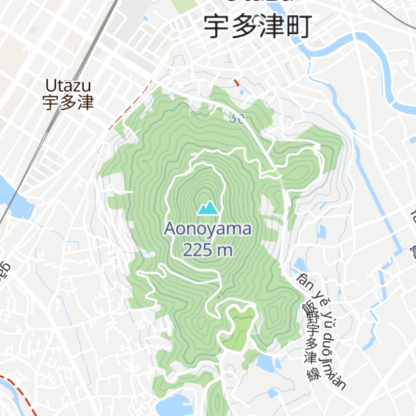 Map of Aonoyama
