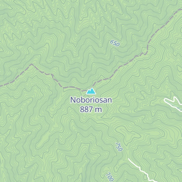 Map of Noboriosan