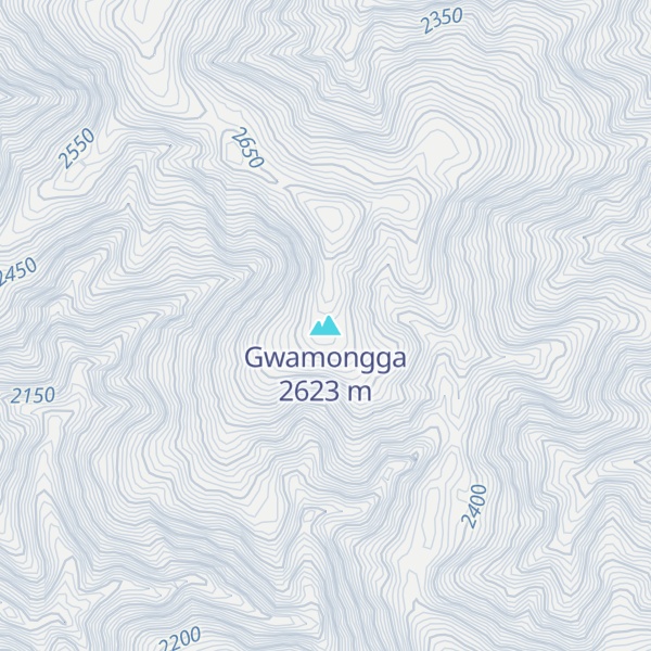 Map of Gwamongga