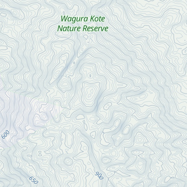 Map of Gunung Wagura