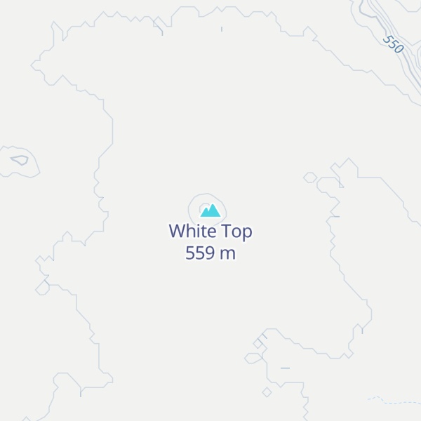 Map of White Top