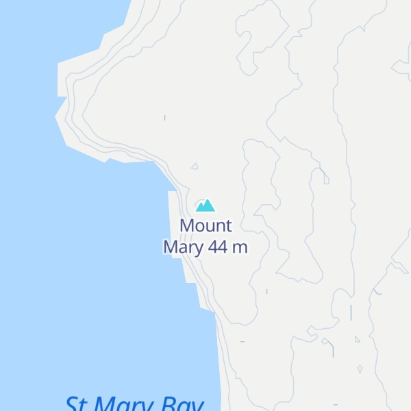Map of Mount Mary