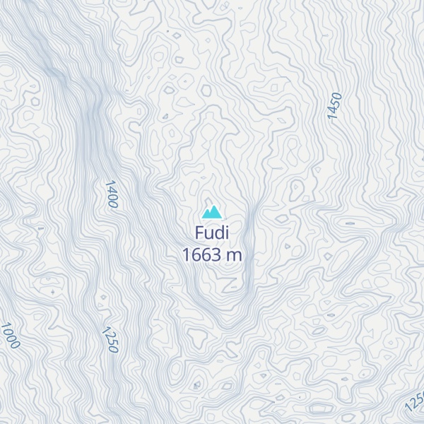 Map of Fudi