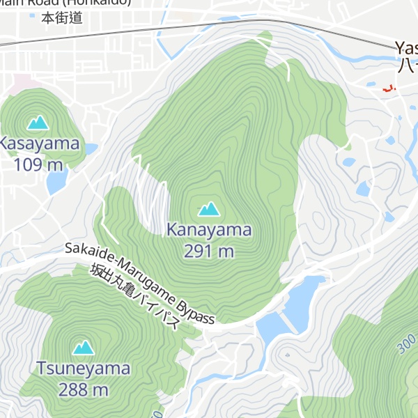 Map of Kanayama