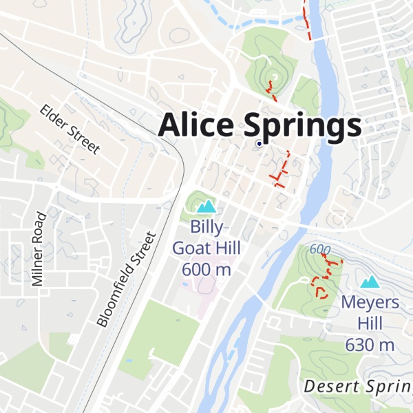 Map of Billy Goat Hill