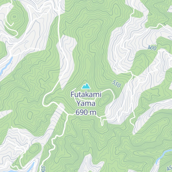Map of Futakami Yama