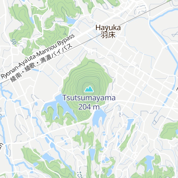 Map of Tsutsumayama