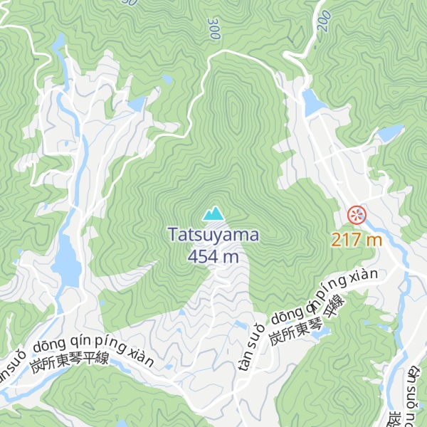 Map of Tatsuyama