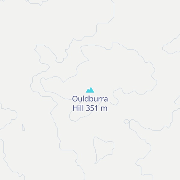 Map of Ouldburra Hill