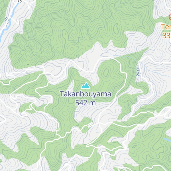 Map of Takanbouyama