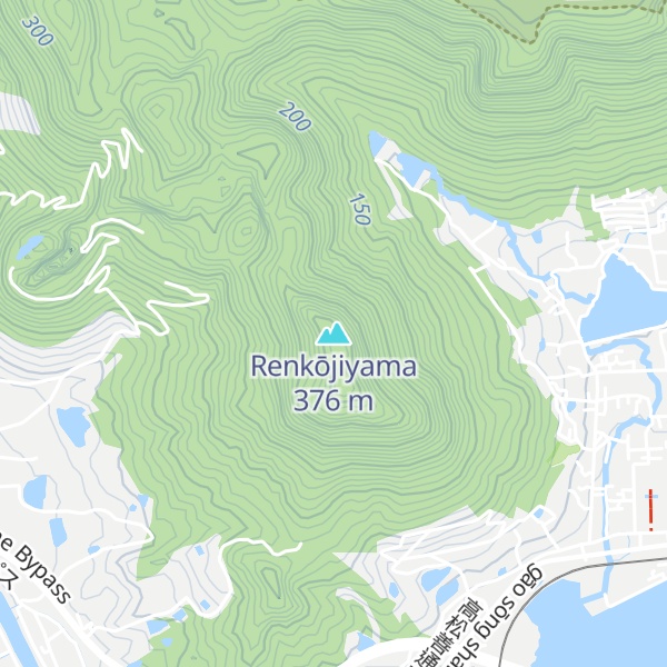 Map of Renkōjiyama