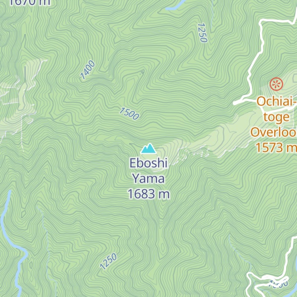 Map of Eboshi Yama