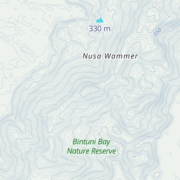 Map of Gunung Pisaitiaona