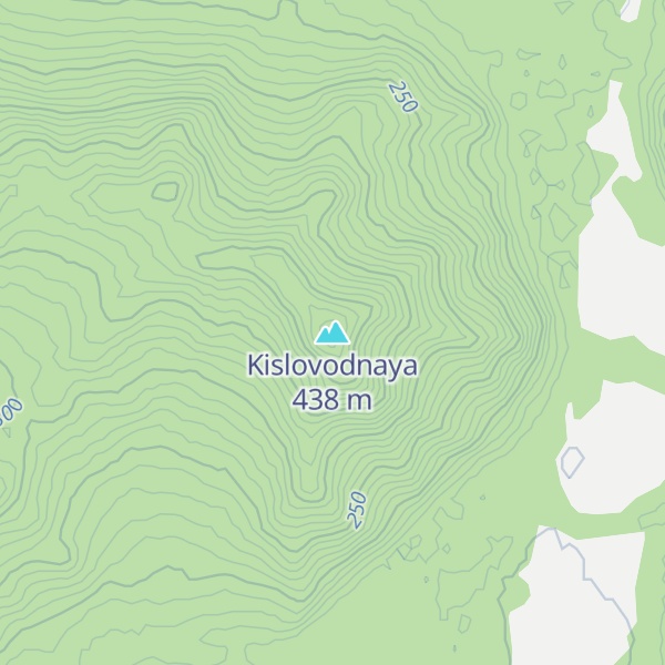 Map of Kislovodnaya