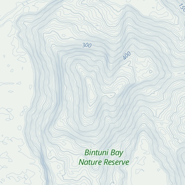 Map of Gunung Taberei