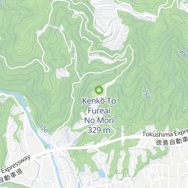 Map of Kenkō To Fureai No Mori