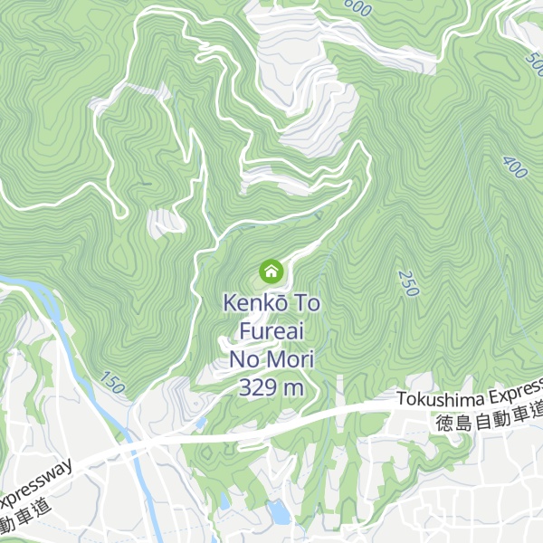 Map of Kenkō To Fureai No Mori