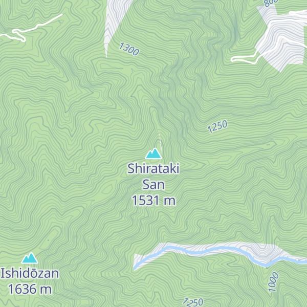 Map of Shirataki San