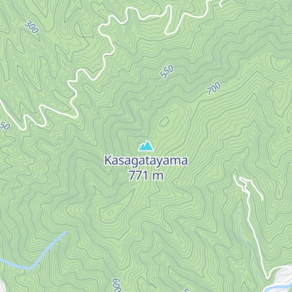 Map of Kasagatayama