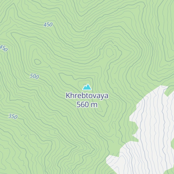 Map of Khrebtovaya