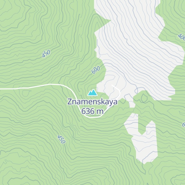 Map of Znamenskaya