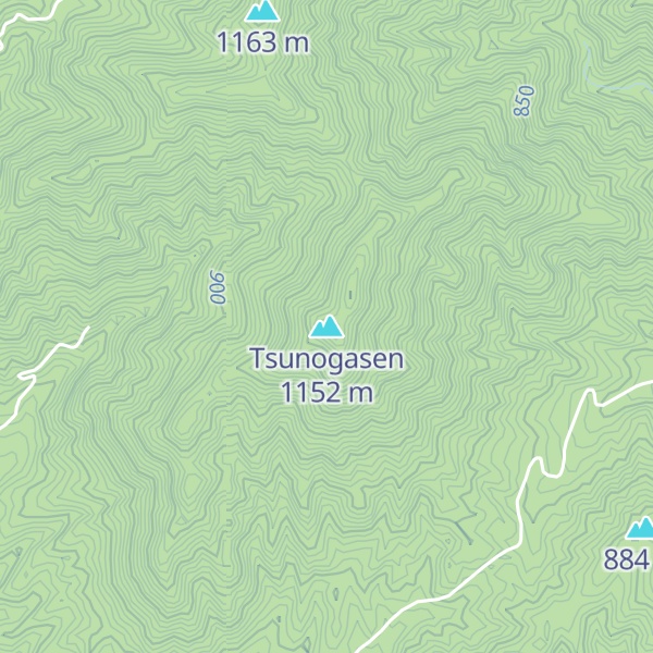 Map of Tsunogasen