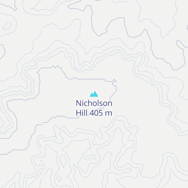 Map of Nicholson Hill