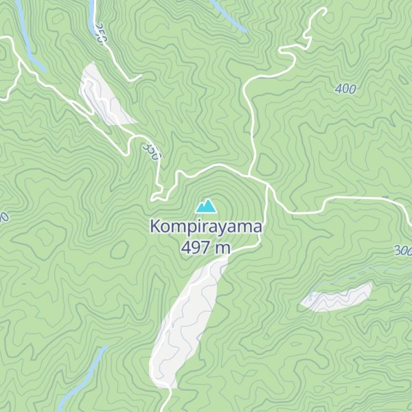 Map of Kompirayama