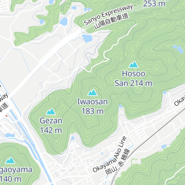Map of Iwaosan