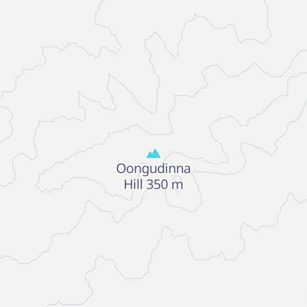 Map of Oongudinna Hill