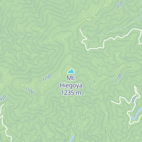 Map of Mt. Hiegoya