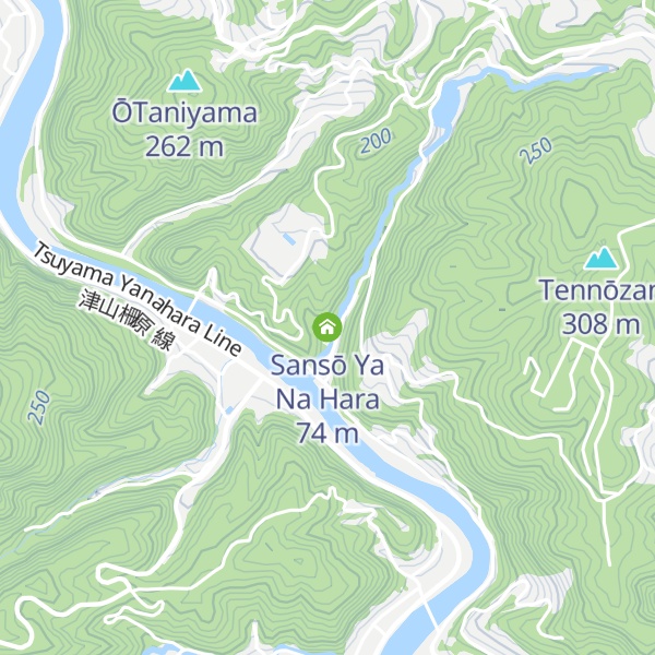 Map of Sansō Ya Na Hara