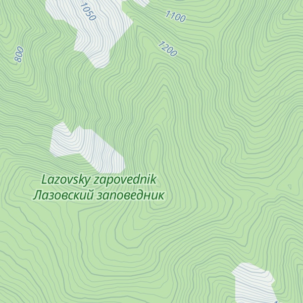 Map of G. Chernaya