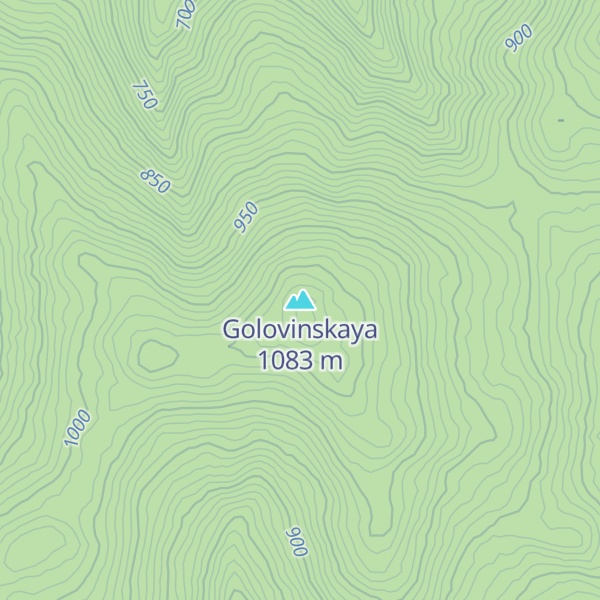 Map of Golovinskaya
