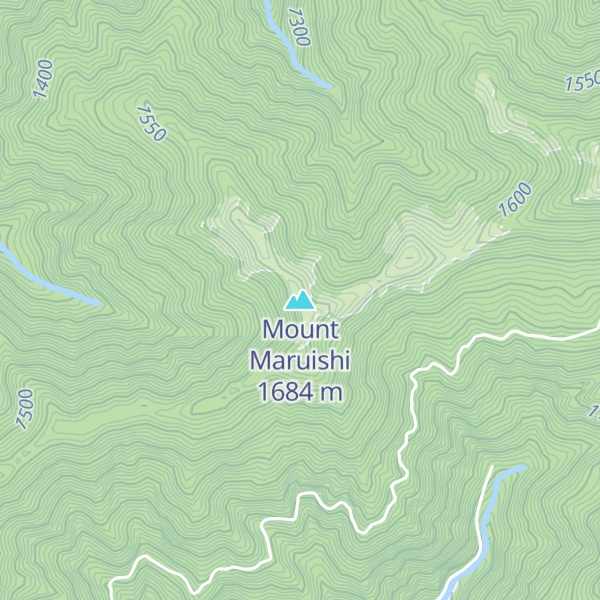 Map of Mount Maruishi