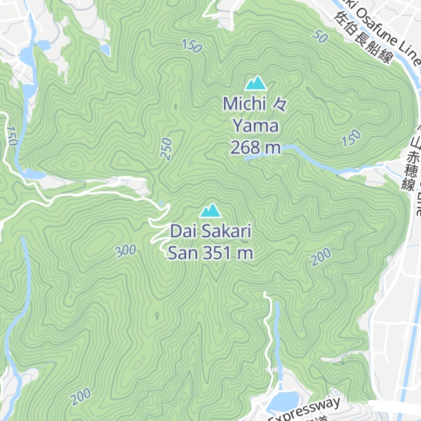 Map of Dai Sakari San