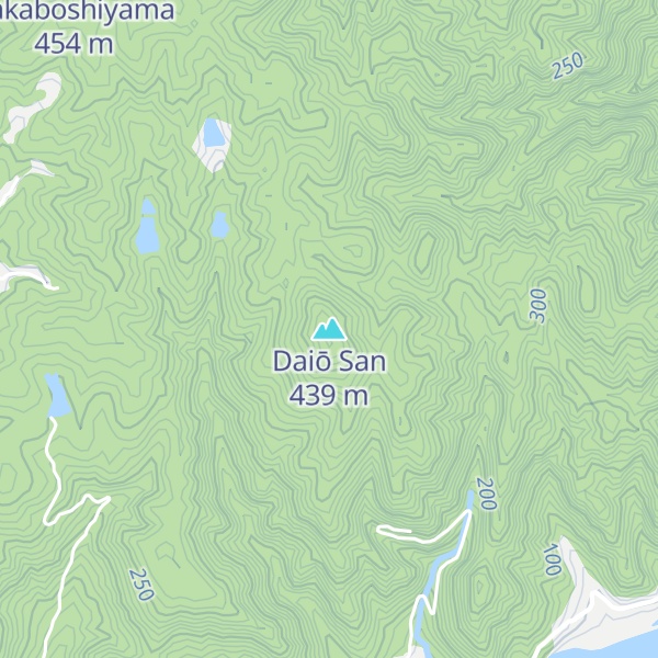 Map of Daiō San