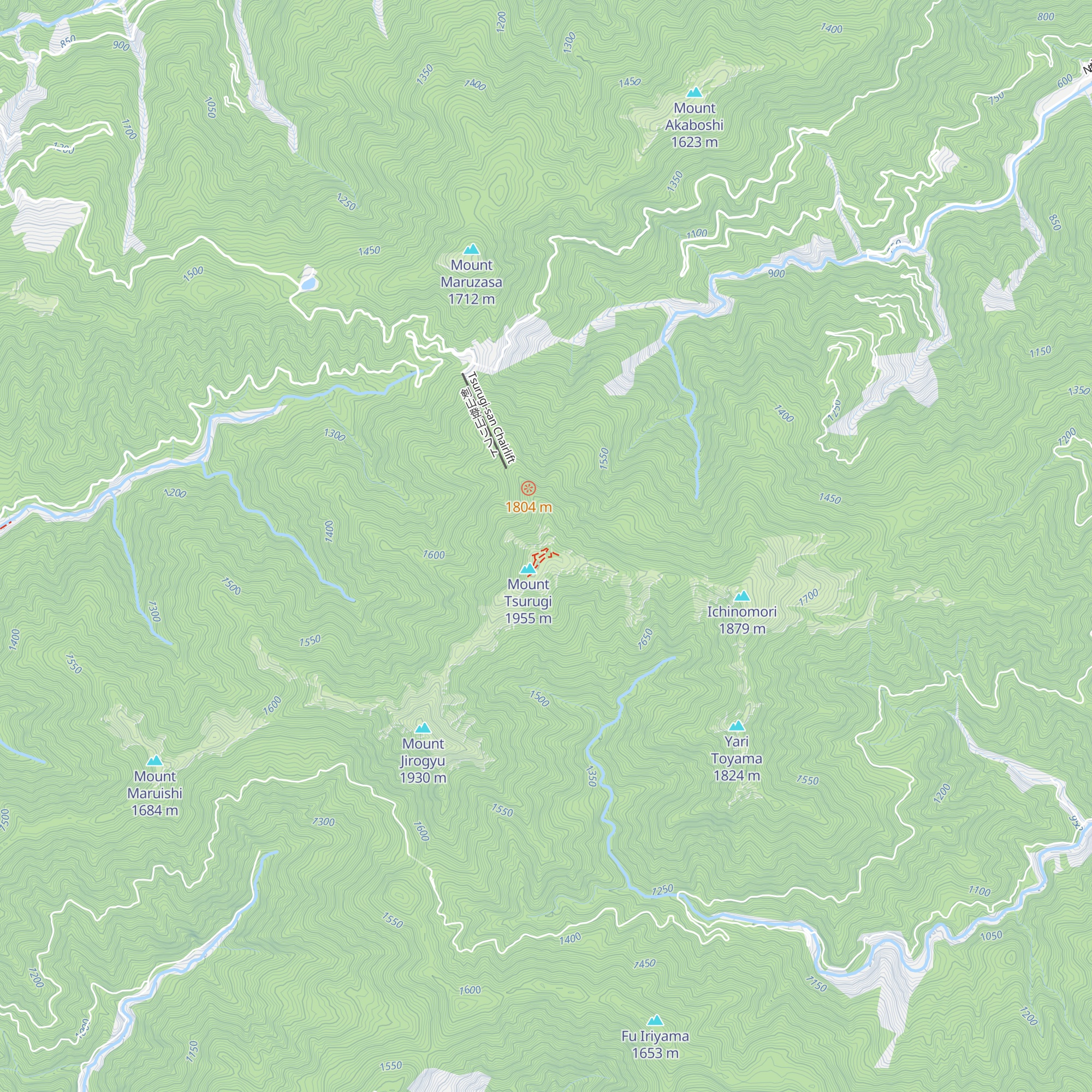 Unkai-sō map