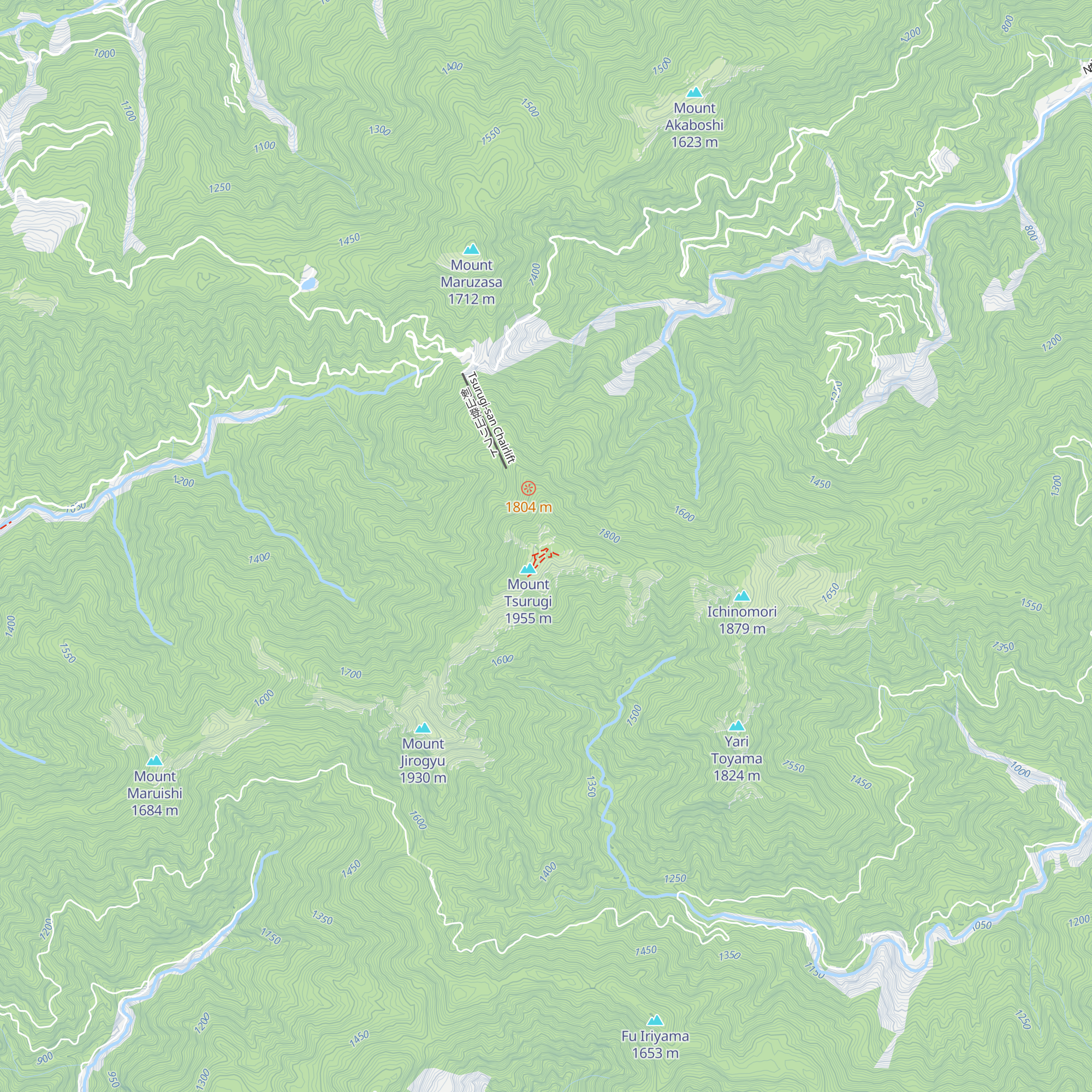Unkai-sō map