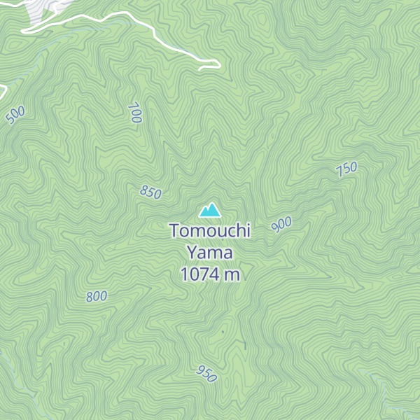 Map of Tomouchi Yama