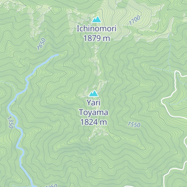 Map of Yari Toyama