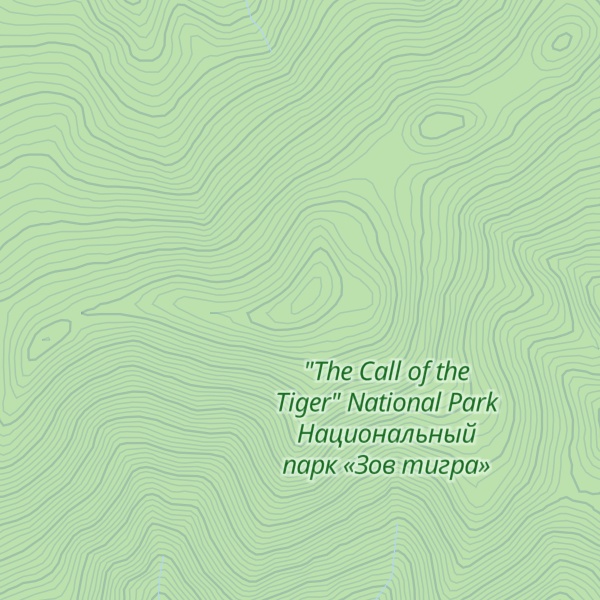 Map of G. Gorelaya Sopka