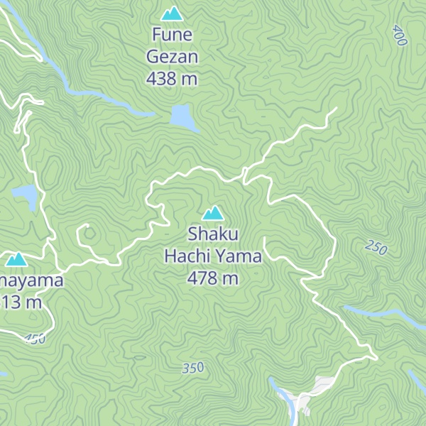Map of Shaku Hachi Yama