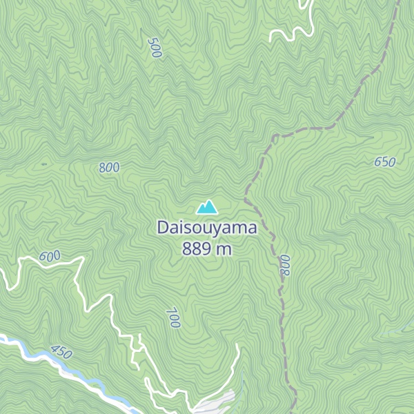 Map of Daisouyama