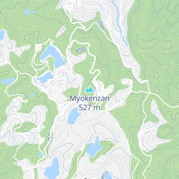 Map of Myokenzan