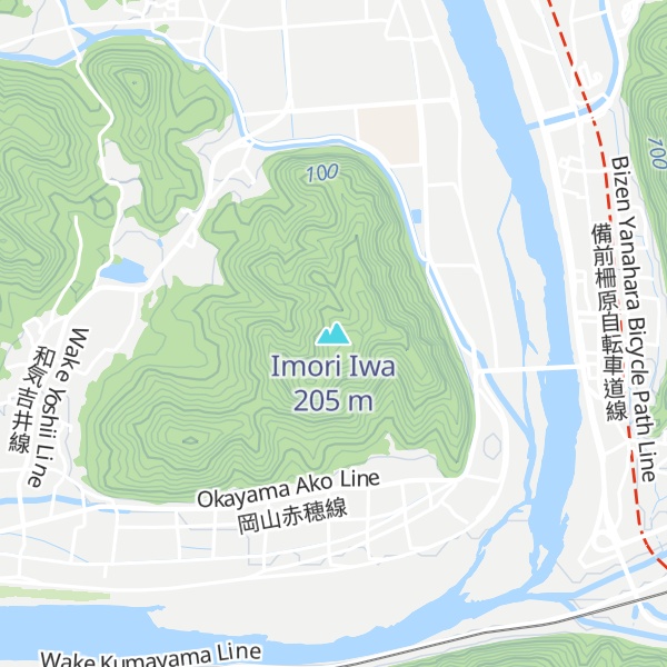 Map of Imori Iwa