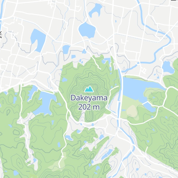 Map of Dakeyama