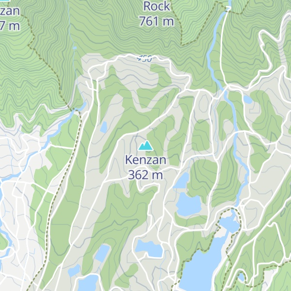 Map of Kenzan