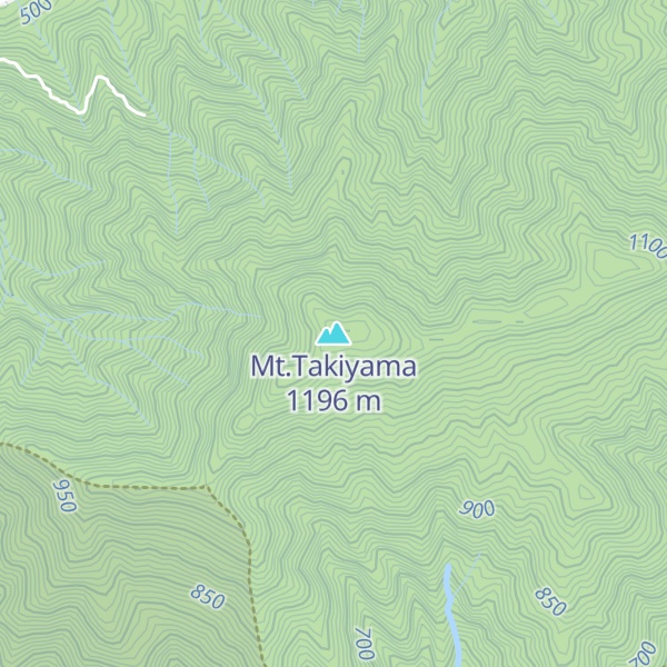 Map of Mt.Takiyama