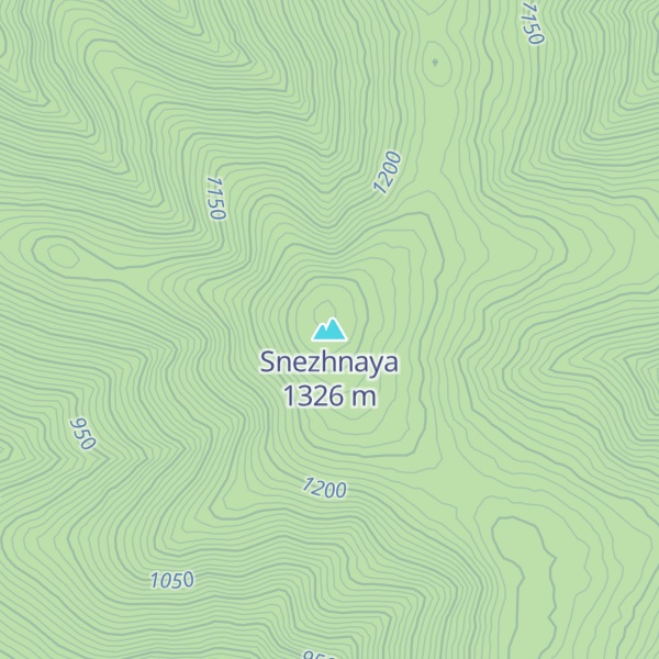 Map of Snezhnaya